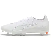 Puma ULTRA 6 PRO FG/AG Football Boots Unisex, Shoes, White, 44