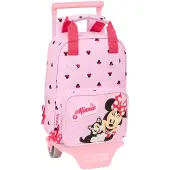 Safta Mini With Wheels Minnie Mouse Naive Rygsæk Med Hjul