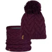 Buff Knitted & Fleece Beanie