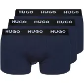 HUGO Boksershorts navy / sort / hvid