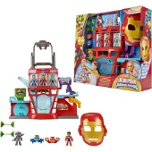 Iron Man and His Awesome Friends 3" Playset Iron Quarters