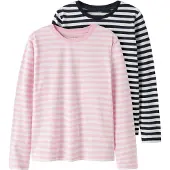 TWO SOON Bluser & t-shirts natblå / pink / lys pink / hvid