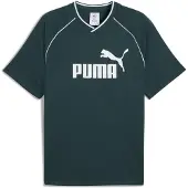 Puma Essentials Football Jersey Men, Clothing, Green Terrain, M