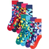 Next Sokker navy / violetblå / pink / rød
