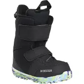 Nidecker - Snowboardstøvler børn - Micron Mini Black til Unisex - Børnetoj Størrelse 20,5/21,5 - Sort