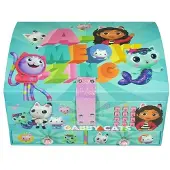 Kids Euroswan Hiszpania „Gabby's Dollhouse“ papuošalų dėžutės su kodu