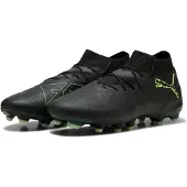 Puma FUTURE 8 PRO FG/AG Football Boots Unisex, Shoes, Black/Fizzy Light/Green Terrain, 43