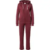 Puma Metallic Hooded Sweat Suit Women, Clothing, Ruby Shimmer, S