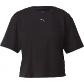 Puma Funktionsbluse 'Cloudspun' mørkegrå / sort