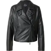 Armani Exchange A|X Armani Exchangetil kvinder. XW001433AF16618UC001 Eco-læderjakke sort (L), Casual, Polyester