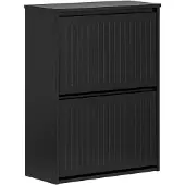 SoBuy Skoskab Sort MDF 61x81x26 cm