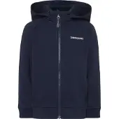 Didriksons Cardigan m. Fleece - Siljan - Navy - - 100 - Cardigan