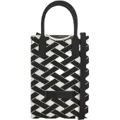 Funky Buddha Skuldertaske sort / hvid