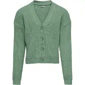 ONLY GIRLS Cardigan grøn-meleret