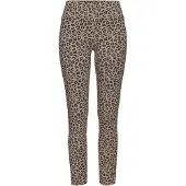 LASCANA Leggings lysebrun / sort