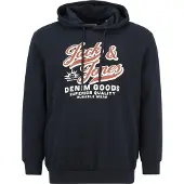 Jack & Jones Plus Size Logo Hættetrøje