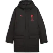 Puma AC Milan Training Winter Jacket Men, Clothing, Black/Red, 3XL