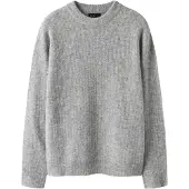 LMTD Pullover 'NLMKLEAVE' grå