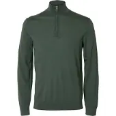 Selected Pullover 'SLHTRAY' mørkegrøn