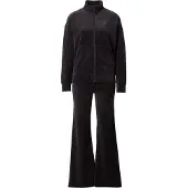 Puma Velour Rib Relaxed Suit Women, Clothing, Black, XL