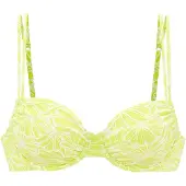 Venice beach Bikinioverdel lime / hvid