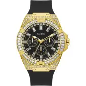 GUESS Herreur GW0208G2 Zeus Sort/Gummi Ø47 mm