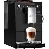 Melitta Series 600 F300-100 Latticia OT - Automatisk kaffemaskine med mælkeskummer - sort