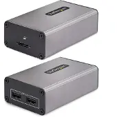 StarTech.com Startech 2-Port USB 3.0 Extender over OM3 Multimode Fiber, LC/LC, 2x 5Gbps USB-A Hub, 350m (1150ft) Range, Durable USB Fiber Optic Extender, Incl. 2x