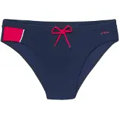 s.Oliver Badeshorts marin / grenadine / hvid