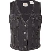 Levi's Vest 'Bella Denim Corset' black denim