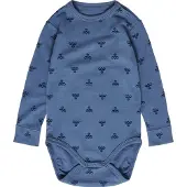 Hummel Body l/æ - Uld - hmlBambo - Bering Sea - - 56 - Body L/Æ
