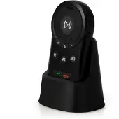 Fysic SOS-panikknap med GPS-tracker til seniorer - Sort