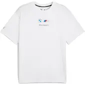 Puma BMW M Motorsport Essentials Logo Tee Men, Clothing, White, S