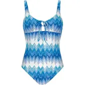 Olympia Badedragt indigo / azur / lyseblå / hvid
