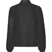 Ichi Bluse 'IHRhines' sort / sølv