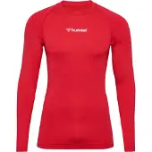 Hummel BL Performance Baselayer Lange Ærmer - Rød, størrelse X-Large