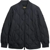 Superdry Superdrytil kvinder. W5011931A Jakke kort quiltet foring grå (XL), Casual, Polyester
