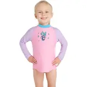 Zoggs Zip Langærmet Rash Guard