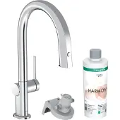 Hansgrohe Køkkenar AqitturaM91 brus+køl C-tud krom
