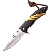 ELK RIDGE Linerlock A/O Wood