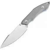 TENABLE KNIVES Luccio Fixed Blade Gray