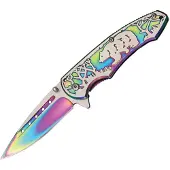 Rite Edge Bear Linerlock Rainbow