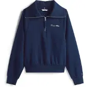 Tommy Hilfiger Ww0ww46632 Halv Lynlås Sweatshirt