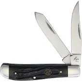 Roper Knives Trapper Black Bone