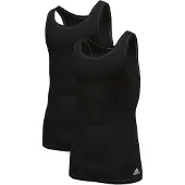 Adidas Base Layer sort / hvid