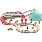 Hape Bytog Byggeklodssæt 84.20x75.60x19.10 Cm