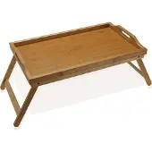 Versa Sammenklappelig Bakke Til Seng Træ Bambus 30x23x50 Cm