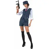 My Other Me Fun Company Irsk Gangsterkvinde Kostume