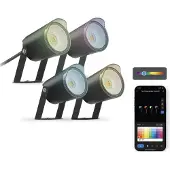 Ksix Smartled Rgbwic 18w Led-spotlight 4 Enheder