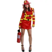 MOM Brandmand Kvinde Kostume